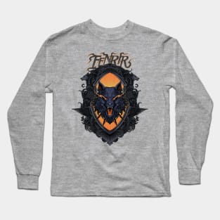 Fenrir Demon Wolf Long Sleeve T-Shirt